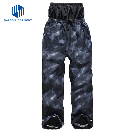 Outdoor High Quality Waterproof Breathable Ski Pants for Sports
