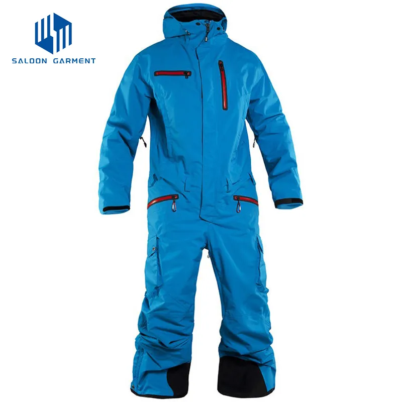 Winter Clothes One Piece Men's Snow Waterproof Insulated Ski Outfit Snowboard Suit