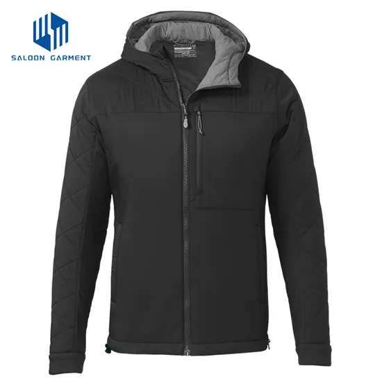 Factory Wholesale Men's Winter Puffy Quilted Jacket