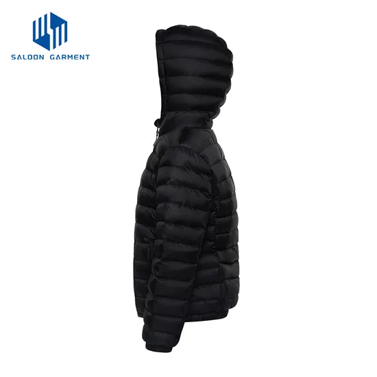 Custom Boys' Lightweight Waterproof Windproof Quilted Jacket for School Travel Hiking Camping