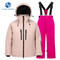 Custom Winter Warm Windproof Breathable Waterproof Outdoor Sporting Ski Snowboarding Jacket Snow Suit