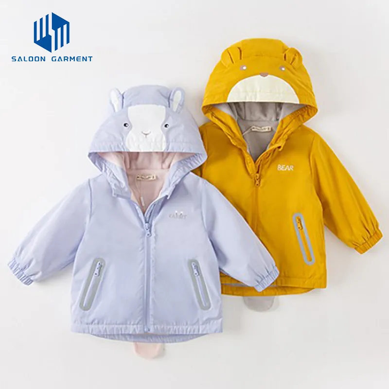 Children Clothing Winter Padding Jacket with Hood Winter Jacket Kids Wear