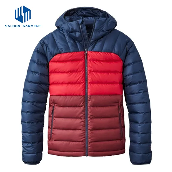 Unisex 100% Polyester Woven Customized Water Resistant Winter Jacket