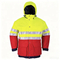 Hivis 2-Tone Workwear Parka with Reflective Tape En20471 Jacket for Safety Wear