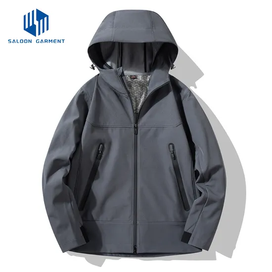 Custom Outdoor Clothing Waterproof Windproof Climbing Windbreaker Softshell Jackets
