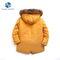 Boy's Padded Warm Thicken Winter Cotton Coat Kid Jacket with Fur Hood Outerwear