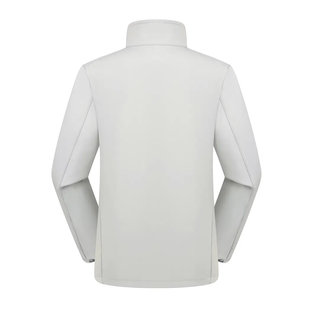 Custom Design Spring Autumn Men's Casual Outdoor Windproof Quick-Drying Waterproof Softshell Jacket