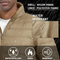High Quality Outdoor Lightweight Warm Men's Custom Hooded Winter Quilted Jackets