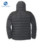 Custom Men's Winter Outdoor Zip up Warm Hooded Padded Coat Plus Size Quilted Jacket for Travel
