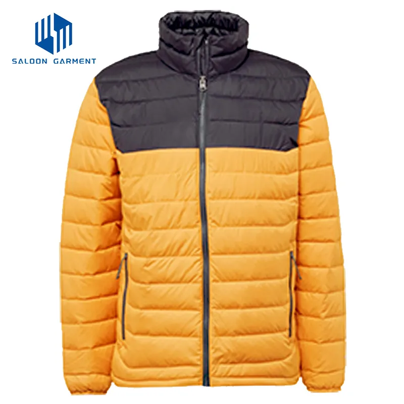 Custom Logo Windproof Nylon Graphene with Hood Running Outdoor Winter Warm Padded Quilted Graphene Jacket