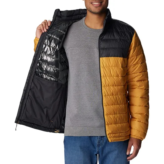 Custom Logo Windproof Nylon Graphene with Hood Running Outdoor Winter Warm Padded Quilted Graphene Jacket