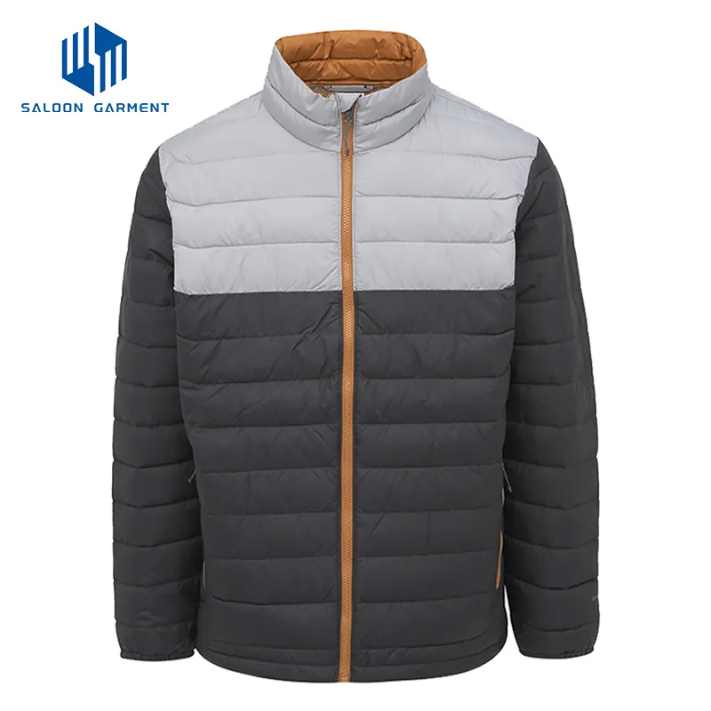 New Arrival Custom Logo Outdoor Men Water Resistant Warm Padded Winter Graphene Jacket