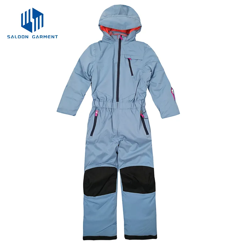New Design Kids Ski Suit Winter High Quality Custom Winter Waterproof One Piece Snow Suit Kids