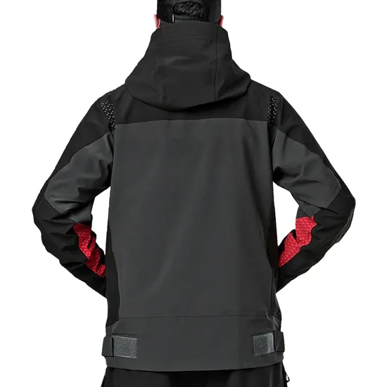 Men's Rain Jacket Outdoor Waterproof Fly Fishing Wading 3 Layer Fabric Jacket