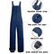 Men's Winter Snow Trousers Windproof Waterproof Outdoor Pants Ski Overall with Adjustable Straps