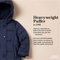 Custom Logo Manufacturer Children Outwear Kids Winter Clothing Warm Thick Ski Jacket