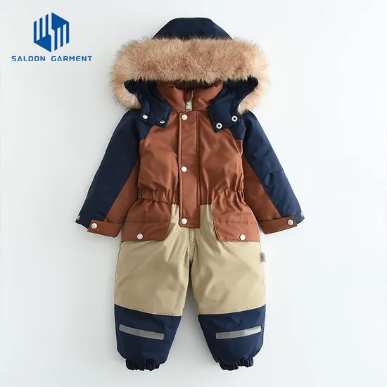 Snow Suit Outdoor Sport Wear Winter Children's Snow Suit Jumpsuit for Kids Ski Overall
