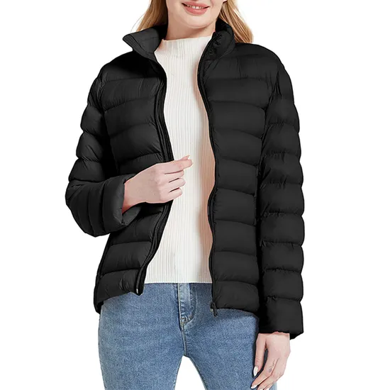 Kid's Lightweight Waterproof Windproof Packable Children Coats Quilted Jacket