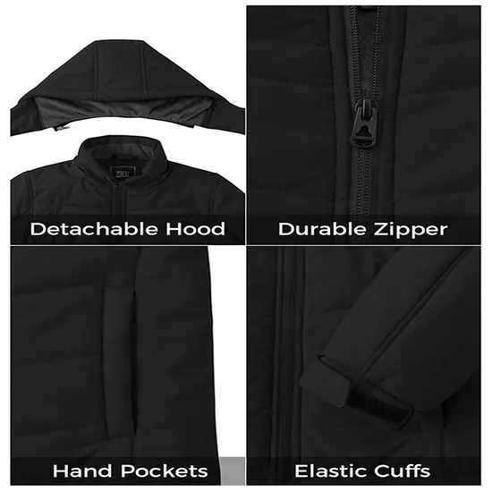 Factory Custom Windproof Waterproof Boys' Casual Outdoor Jacket Winter New Thickened Fleece Coat