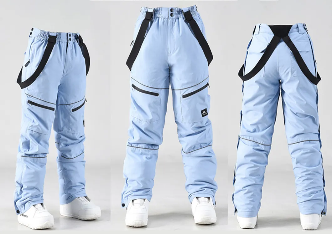 Custom Waterproof Warm Outdoor Hiking Snow Ski Snowboarding Pants