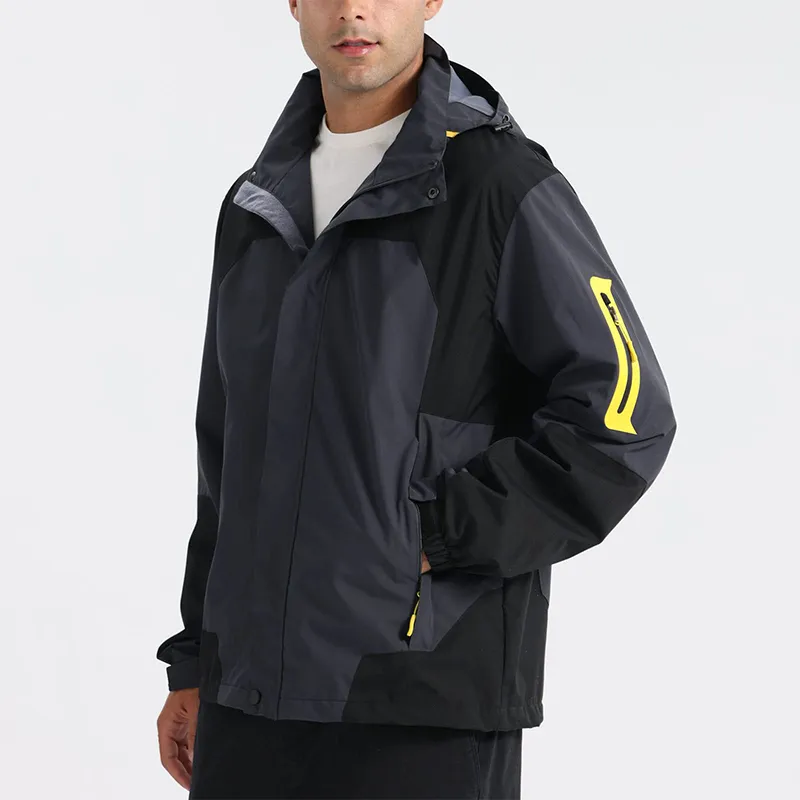 Wholesale High Quality Casual Windbreaker Custom Men Outdoor Lightweight Windbreaker Jacket