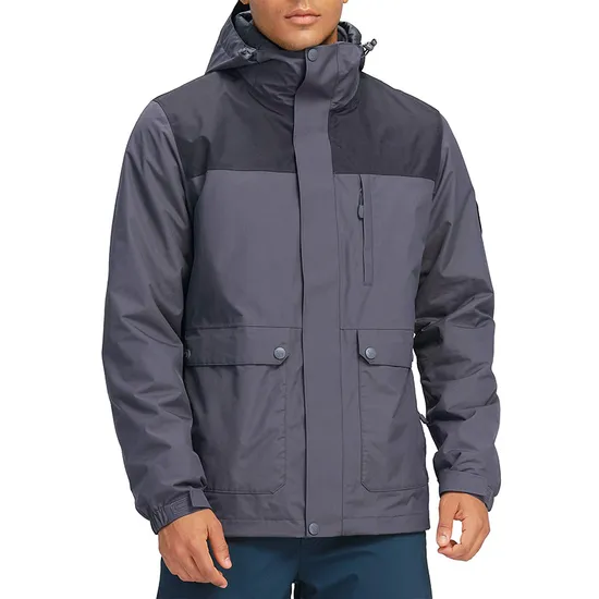 Men's Winter Coats Snow Water Resistant Windproof Fleece Parka 3-in-1 Ski Jacket