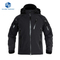 Men's Outdoor Hiking Water Resistant Fleece Hooded Coat Tactical Softshell Jackets