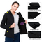 Women's Outdoor Waterproof Windproof Stretch Soft Shell Hooded Tactical Softshell Jacket