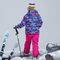 Girl's Outdoor Fashion Clothing Waterproof Down Windbreaker Rain Ski Jacket Snow Suit