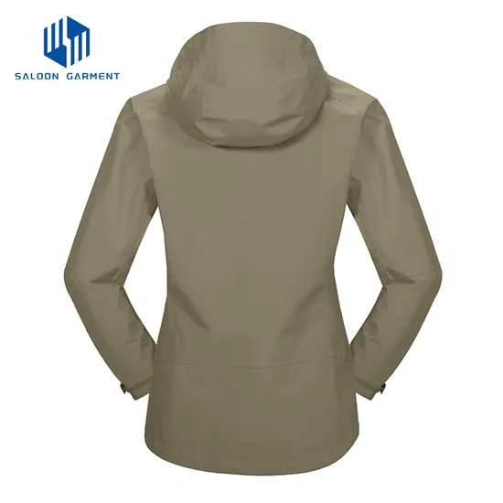 2.5 Layer Fabric Hot Sale High Quality Breathable Windproof Jacket Windbreaker Women