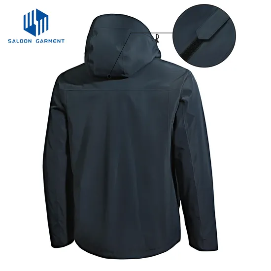 Manufacturers Wholesale Casual Hooded Custom Men Outdoor Lightweight Windbreaker Jacket with Logo