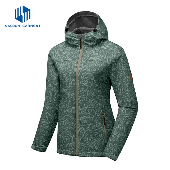 Women's Fleece Lined Windbreaker Waterproof Tactical Softshell Jacket for Running Golf Hiking