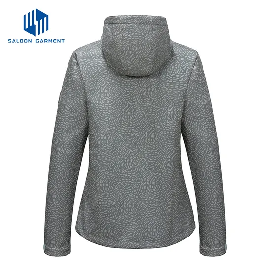 Women's Outdoor Waterproof Breathable Stretch Fabric Lightweight Rain Tactical Softshell Jacket