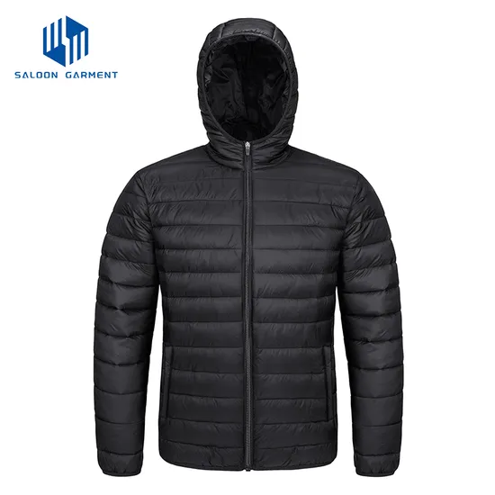 Men's Packable Winter Coat Outer Wear Puffer Down Jacket for Hiking Travel