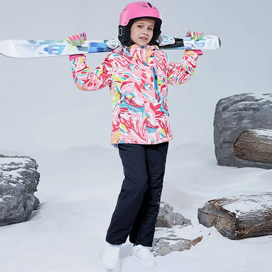 Kids Snowsuit One Piece Boys Girls Snowboard Jumpsuits Coveralls Snow Ski Suit
