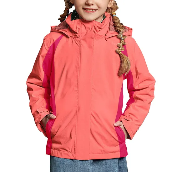 Kid's Winter Outer Wear Quilted Coat Waterproof Girl's Windbreaker Snowboarding Ski Jacket