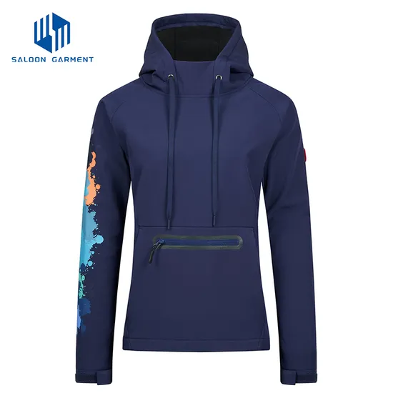Windproof Winter Camping Climbing Women's Windbreaker Softshell Jacket