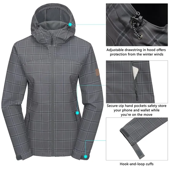 Women's Waterproof Insulated Tactical Softshell Jackets