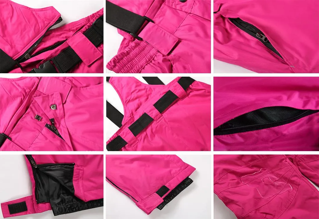 Factory Price 100% Polyester Winter Outdoor Sports Snow Wear Ski Pant