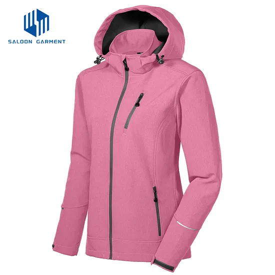 Women Fleece Lined Water Resistant Tactical Softshell Jacket