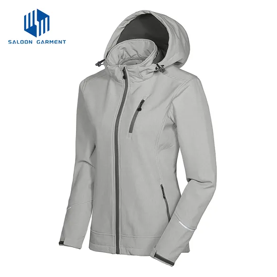 Women's Winter Fleece Hooded Warm Tactical Coats Sport Outdoor Fleece Softshell Jacket