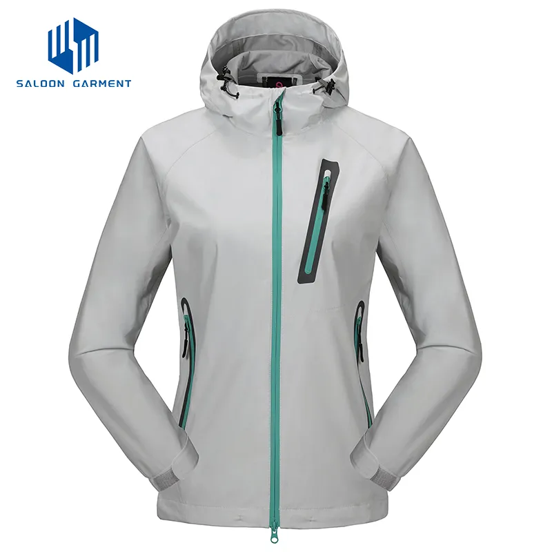 Breathable 2.5 Layer Outdoor Jacket for Warm Weather