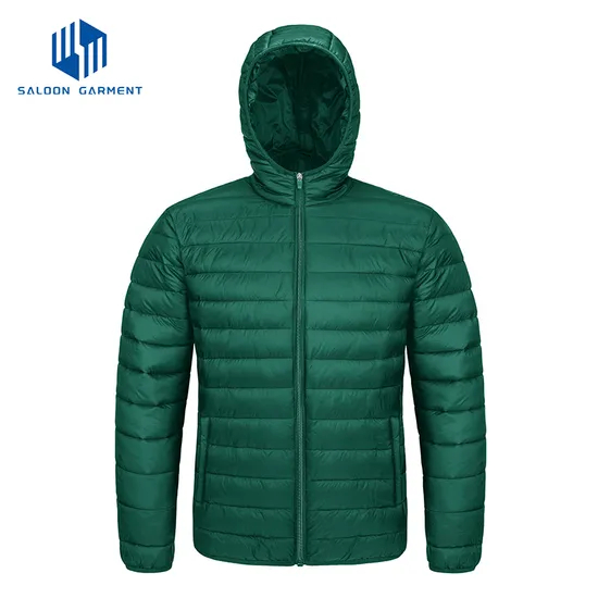 Men Water Repellent Lightweight Packable Winter Ski Coat Padded Puffer Down Jacket