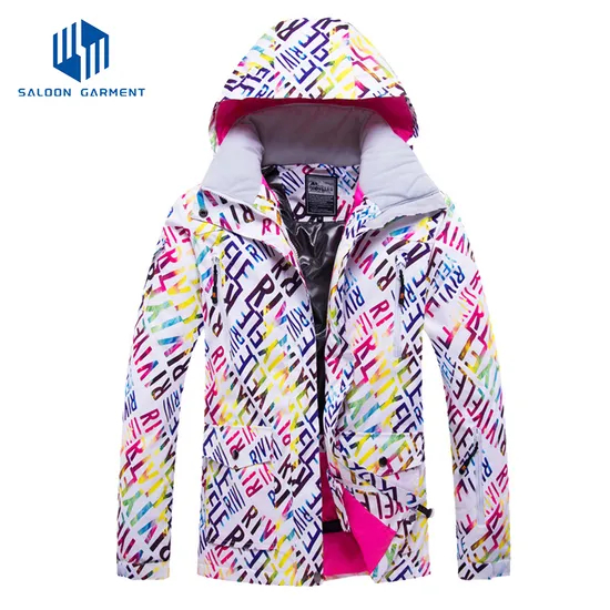 New Design Breathable Warm Women Ski Snowboard Jacket