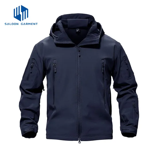 Men's Outdoor Waterproof Windbreaker Fishing Tactical Gear Softshell Jackets