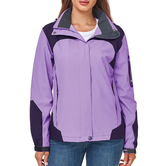 Wholesale Custom Women's Waterproof Windbreaker Jacket
