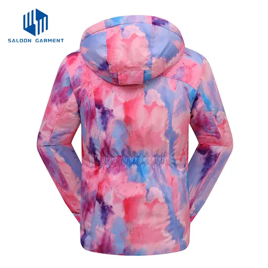 Wholesale Girls Winter Snow Coats Warm Waterproof Snowboard Ski Jacket