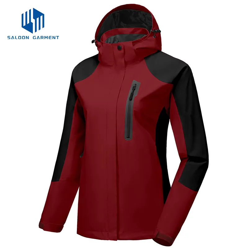 Outdoor Camping Trekking Climbing Waterproof Hiking Breathable Hooded Windproof Windbreaker Jacket