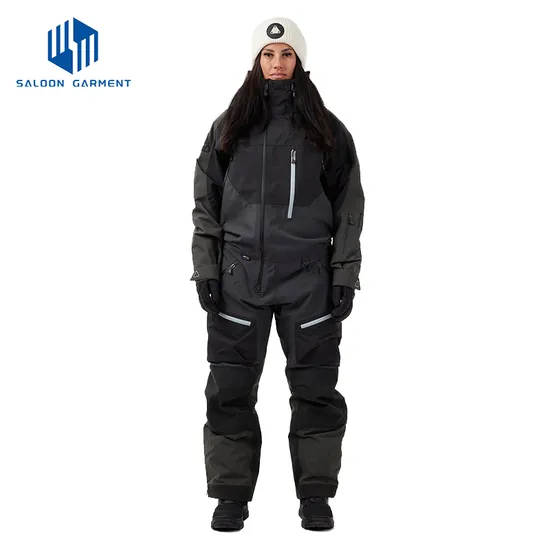 Women's Men's One Piece Ski Suits Jumpsuit Winter Snowsuits for Skiing