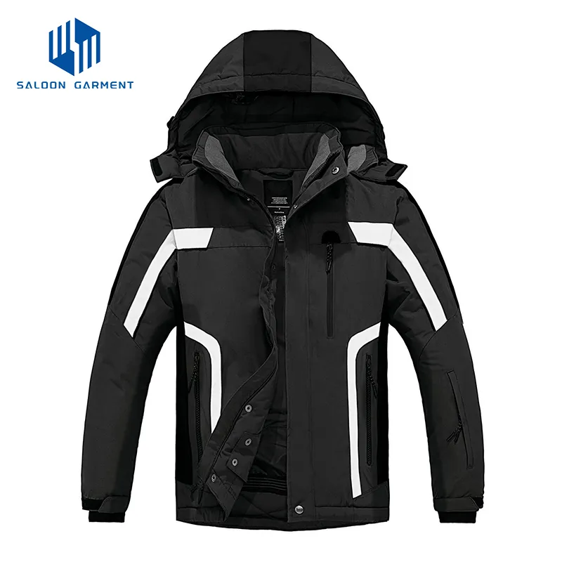 Men's Waterproof Puffer Liner Insulated Winter Coat Ski Snow Jacket